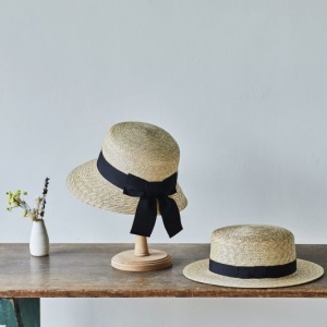 田中帽子の夏の帽子