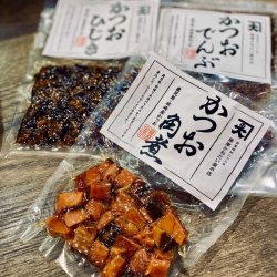 新商品　かねだい屋本店　かつお角煮・でんぶ・ひじき